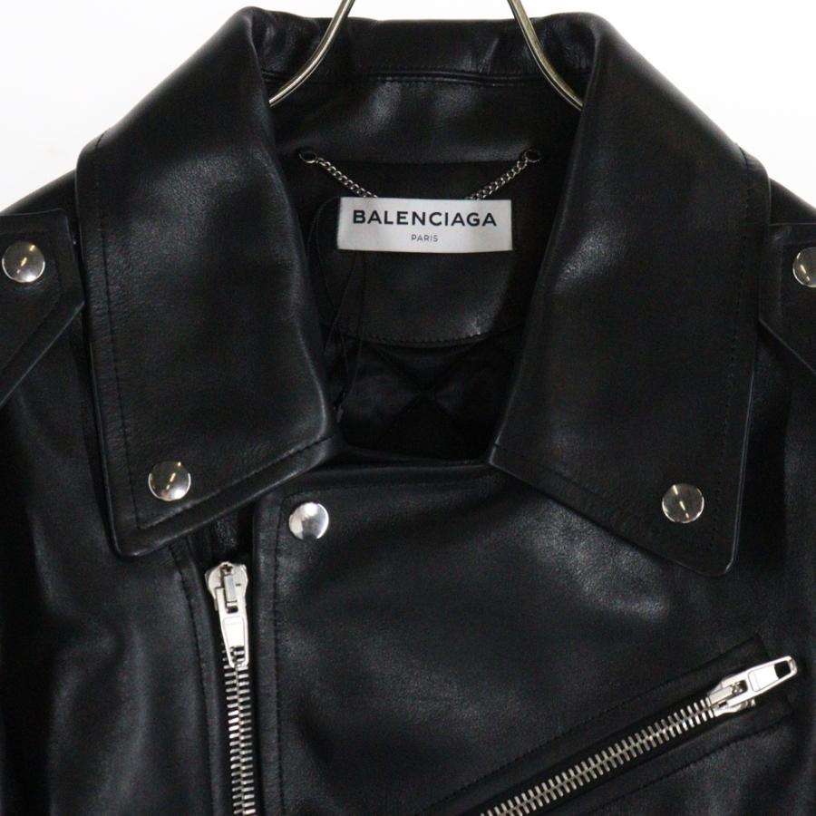 BALENCIAGA（バレンシアガ） 16AW SWING TOP LEATHER JACKET 446474