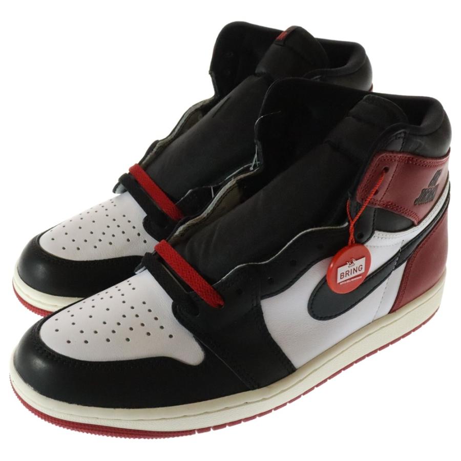 NIKE ナイキ Air Jordan 1 RHigh OG Black Toe Reimagined エア