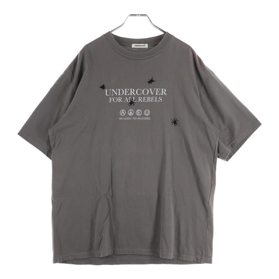 UNDERCOVER（アンダーカバー） 刺繍 プリント 半袖クルーネックTシャツ