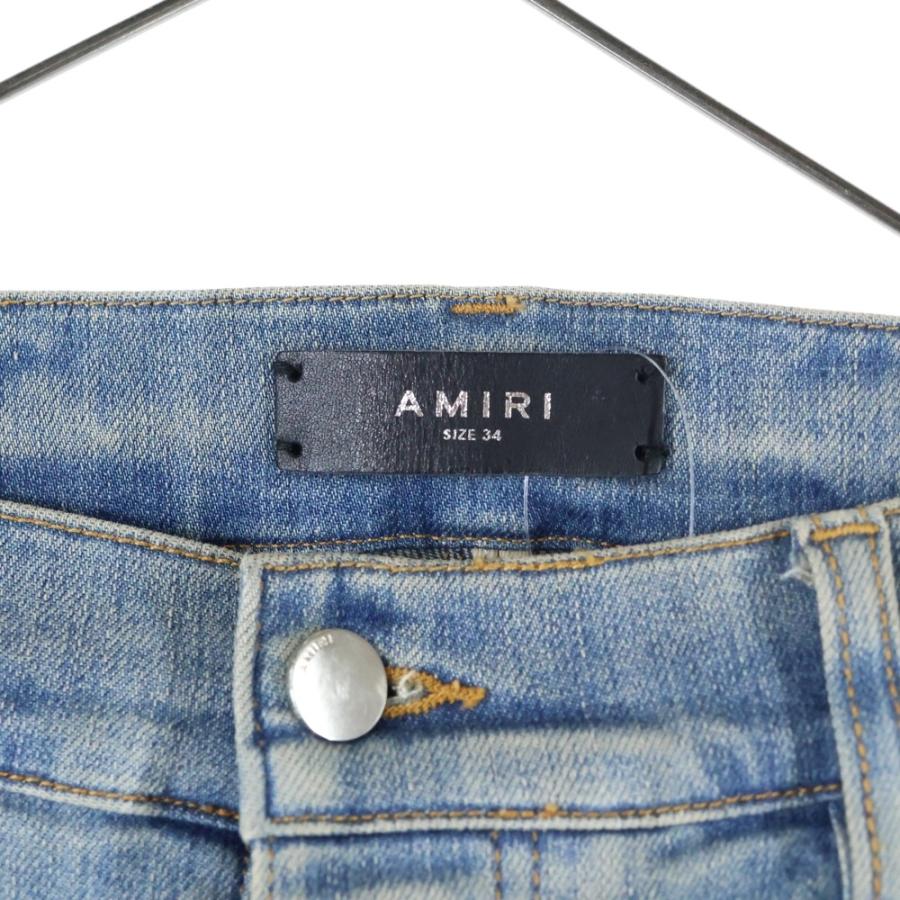 AMIRI（アミリ） Crystal Painter Jean クリスタル ペイント ボタン