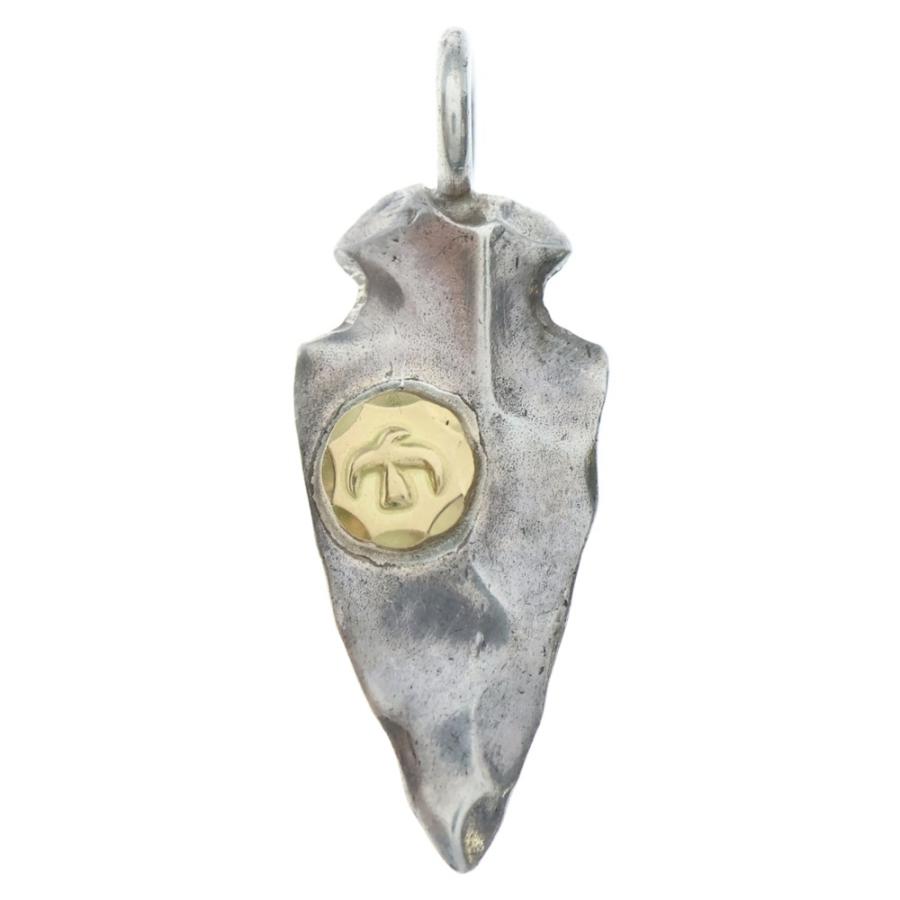 ゴローズ　ヤジリ小 goro's（ゴローズ） メタル付き矢じり小 ペンダントトップ シルバー