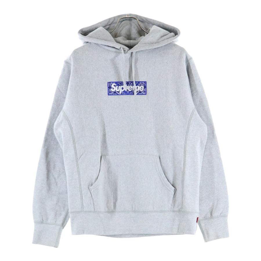 Supreme 19AW Box Logo バンダナ　パーカー　S Supreme（シュプリーム） 19AW Bandana Box Logo Hooded Sweatshirt
