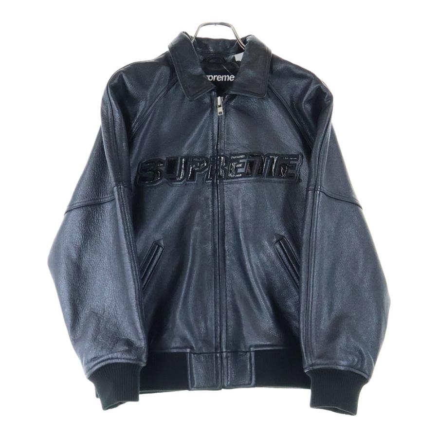 Supreme（シュプリーム） 22SS Silver Surfer Leather Varsity Jacket