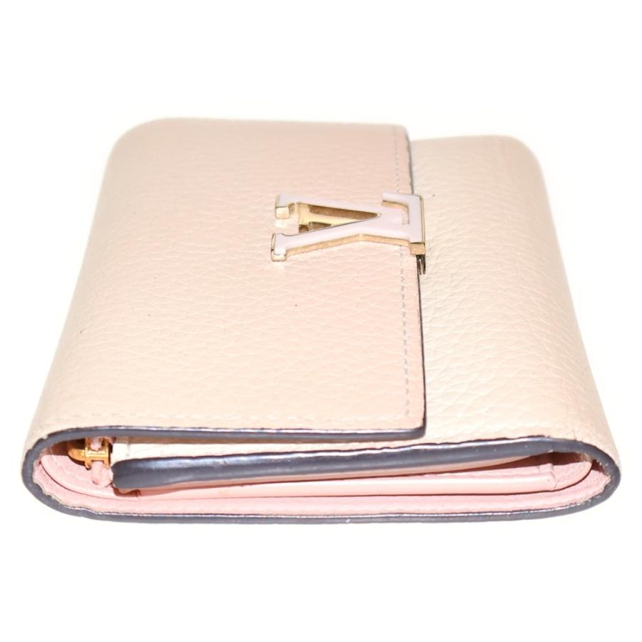 LOUIS VUITTON ルイヴィトン ポルトフォイユ カプシーヌ コンパクトウォレット トリヨンレザー 二つ折り財布 M62159 ピンク LOUIS VUITTON（ルイ・ヴィトン） ポルトフォイユ カプシーヌ