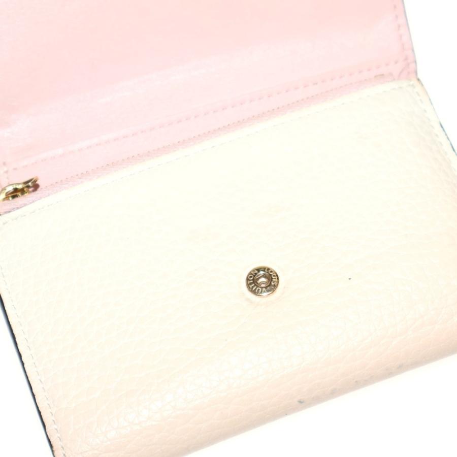 LOUIS VUITTON ルイヴィトン ポルトフォイユ カプシーヌ コンパクトウォレット トリヨンレザー 二つ折り財布 M62159 ピンク LOUIS VUITTON（ルイ・ヴィトン） ポルトフォイユ カプシーヌ