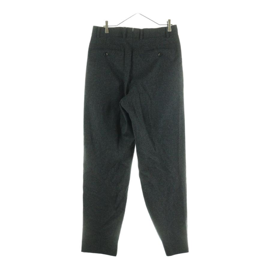 The CLASIK ザクラシック 20AW 1 PLEATS TROUSER - BROWN CHARCOAL