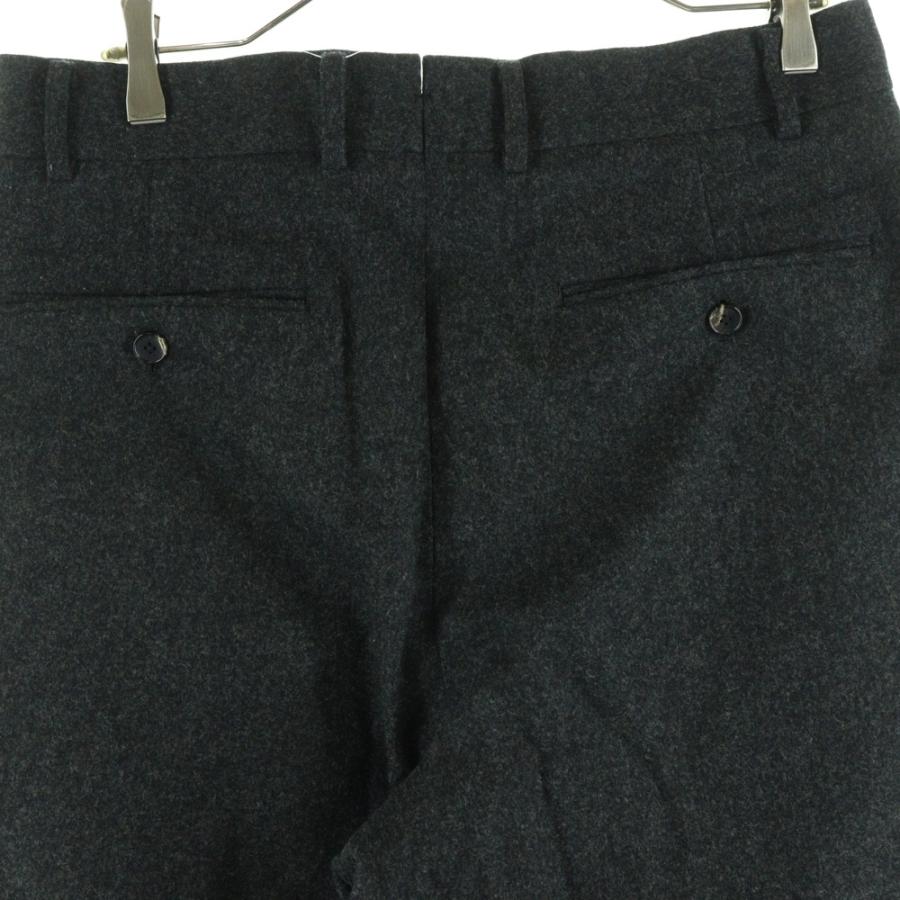 The CLASIK ザクラシック 20AW 1 PLEATS TROUSER - BROWN CHARCOAL