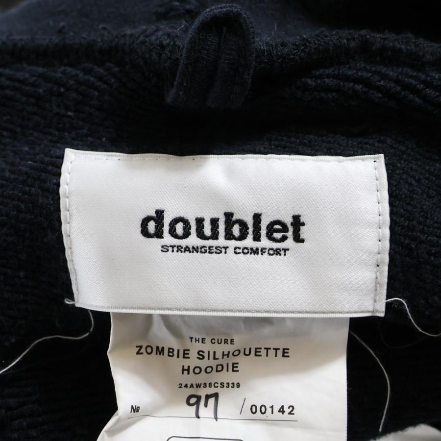 doublet（ダブレット） 24AW ZOMBI SILHOUETTE HODIE ゾンビシルエット
