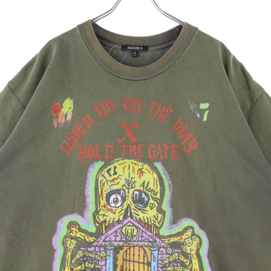 YEEZY SEASON6　Hold The Gate　Tシャツ　XL　極美品 XXXTentacion Hold The Gate Tee Core Men's - FW18 - US