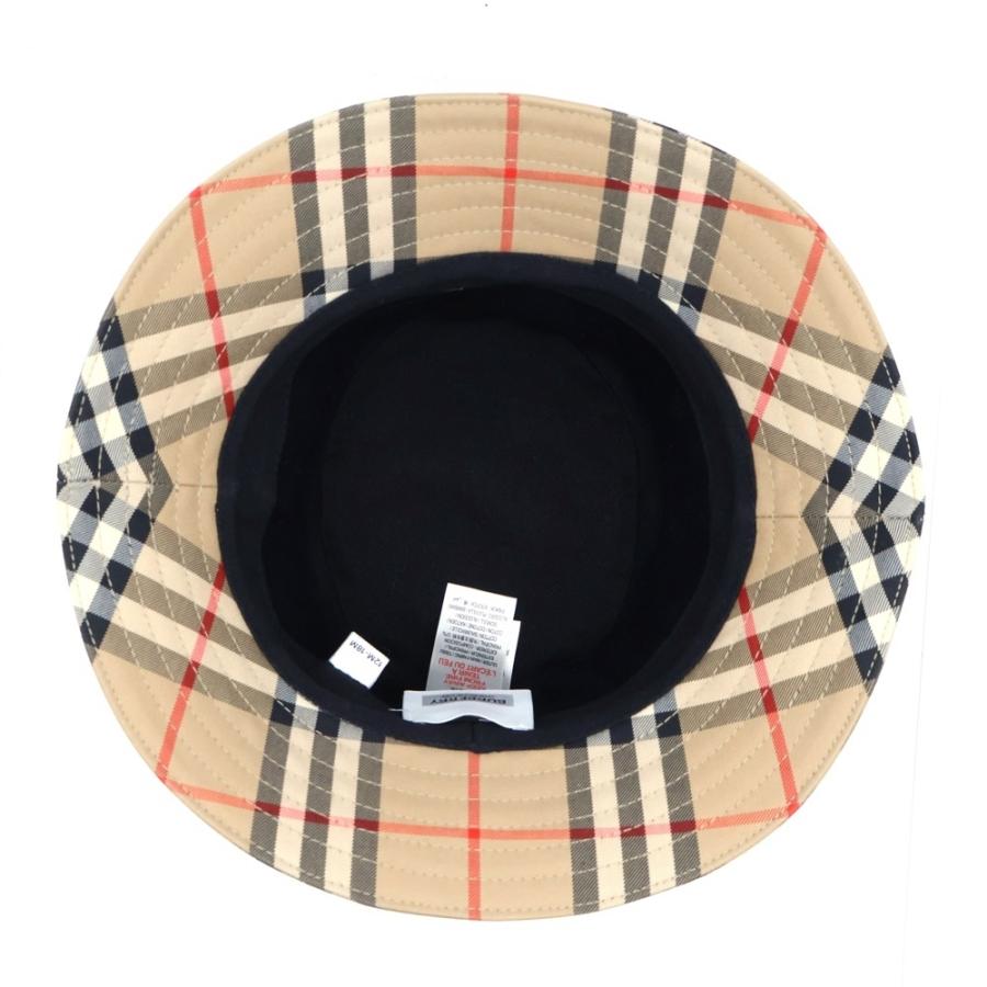 BURBERRY（バーバリー） ノバチェック バケットハット 帽子 ベージュ