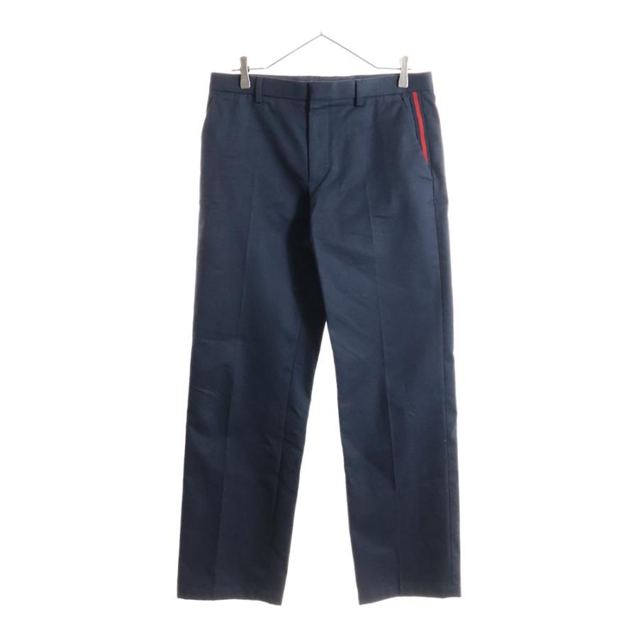 GUCCI（グッチ） 25AW Web Detail Cotton Twill Pants ウェブ