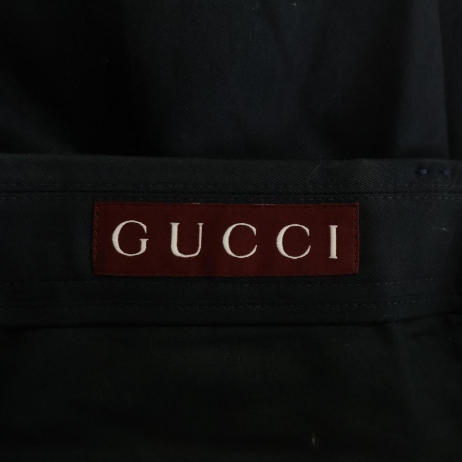 GUCCI（グッチ） 25AW Web Detail Cotton Twill Pants ウェブ