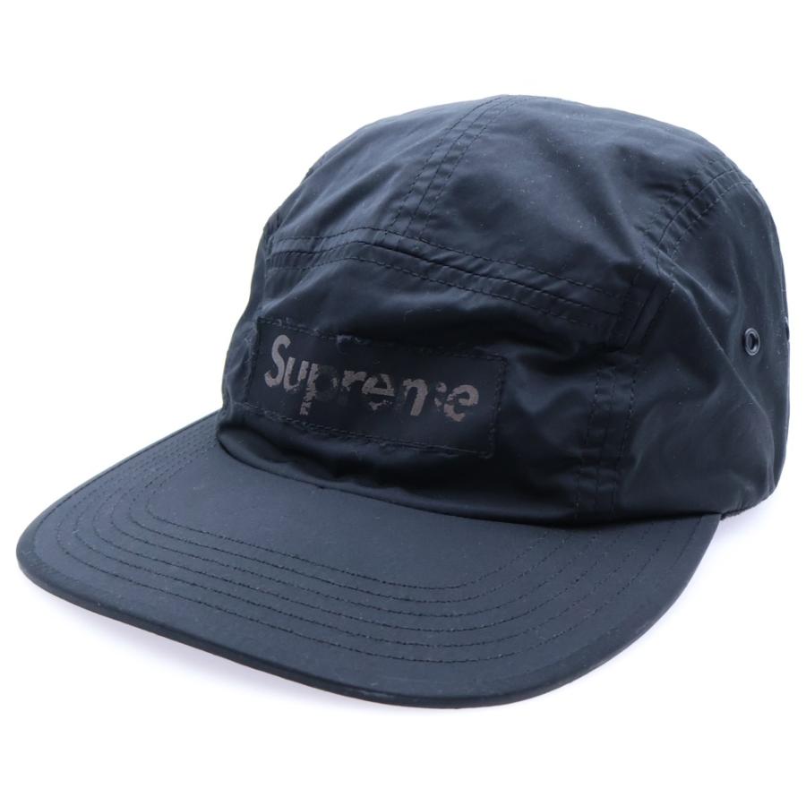Supreme（シュプリーム） ロゴパッチ ナイロンストレートキャップ