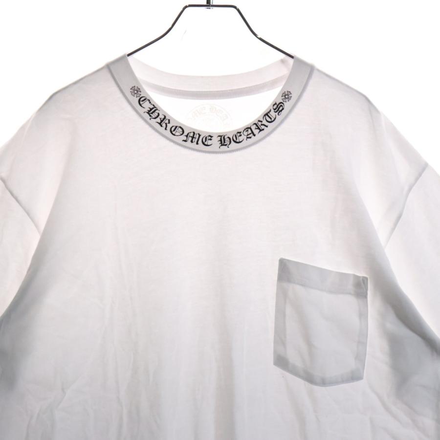 CHROME HEARTS（クロムハーツ） NECK LOGO S/S TEE ネック ロゴ