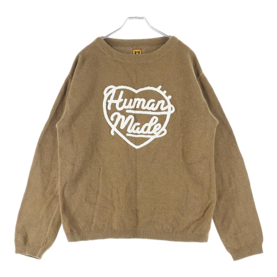 HUMAN MADE ハートロゴ ニットセーター Human Made ハート型ロゴ ニットセーター HUMAN MADE HEART BADGE KNIT