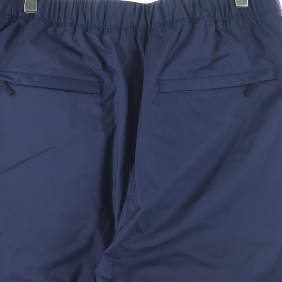 ENNOY エンノイ 24AW PADDED PANTS ロゴ刺繍 ナイロンパンツ ネイビー