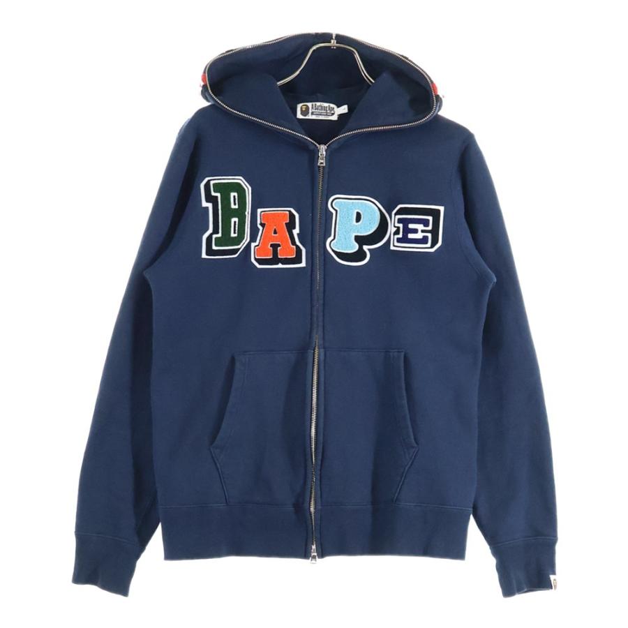 A BATHING APE（アベイシングエイプ） MULTIFONT SSHARK FULLZIP ロゴ