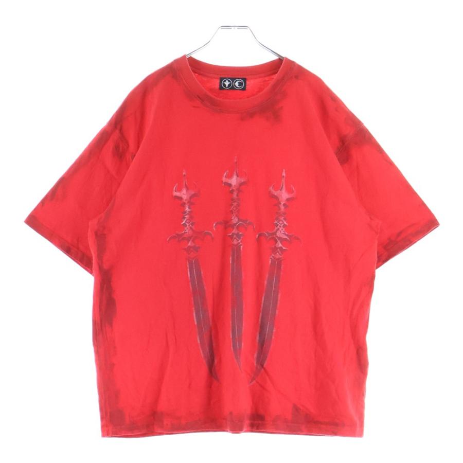 THUG CLUB サグクラブ 24AW Santoryu Master T-shirt ソードプリント 