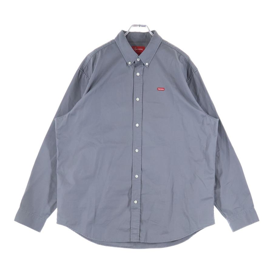 シュプリーム スモールボックスロゴ 長袖シャツ ボタンダウン Supreme（シュプリーム） 22AW Small Box Shirt スモールボックスロゴ