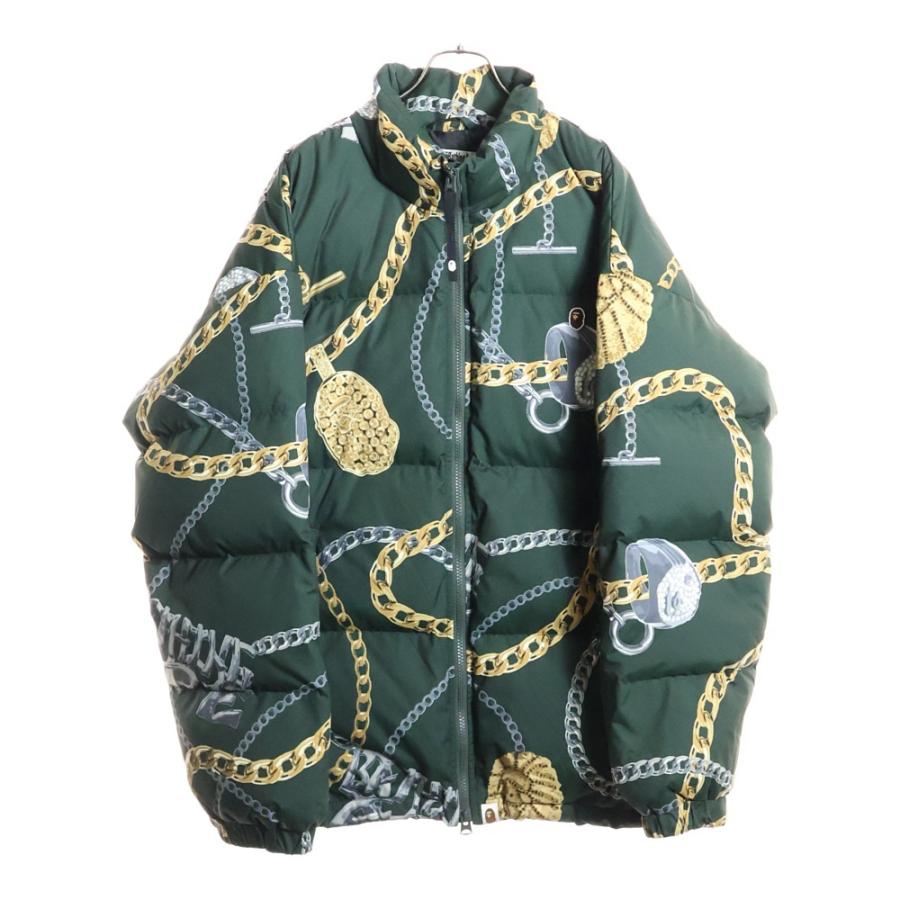 A BATHING APE（アベイシングエイプ） JEWELS SHARK 総柄 ジップアップ