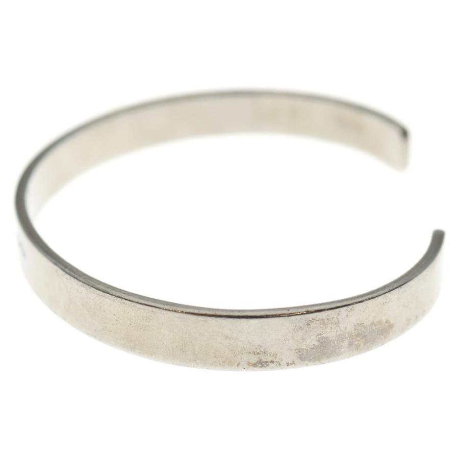 Maison Martin Margiela 11 バングル ブレスレット Maison Margiela 11 メゾンマルジェラ11 SILVER BRACELET ロゴ刻印