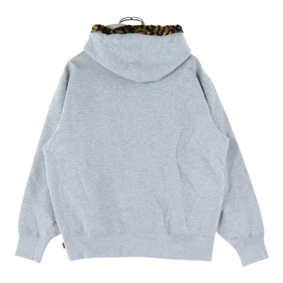 Supreme（シュプリーム） 21AW Leopard Trim Hooded Sweatshirt