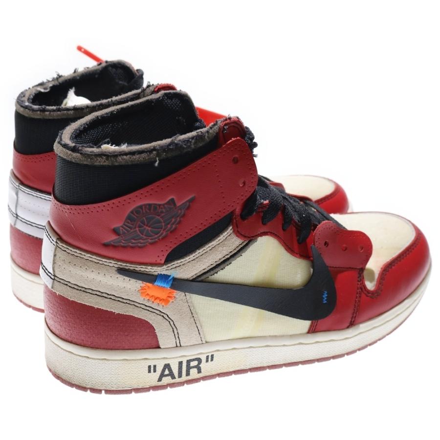 オフホワイト ×OFF-WHITE THE 10 AIR JORDAN 1 ザテン エアジョーダン