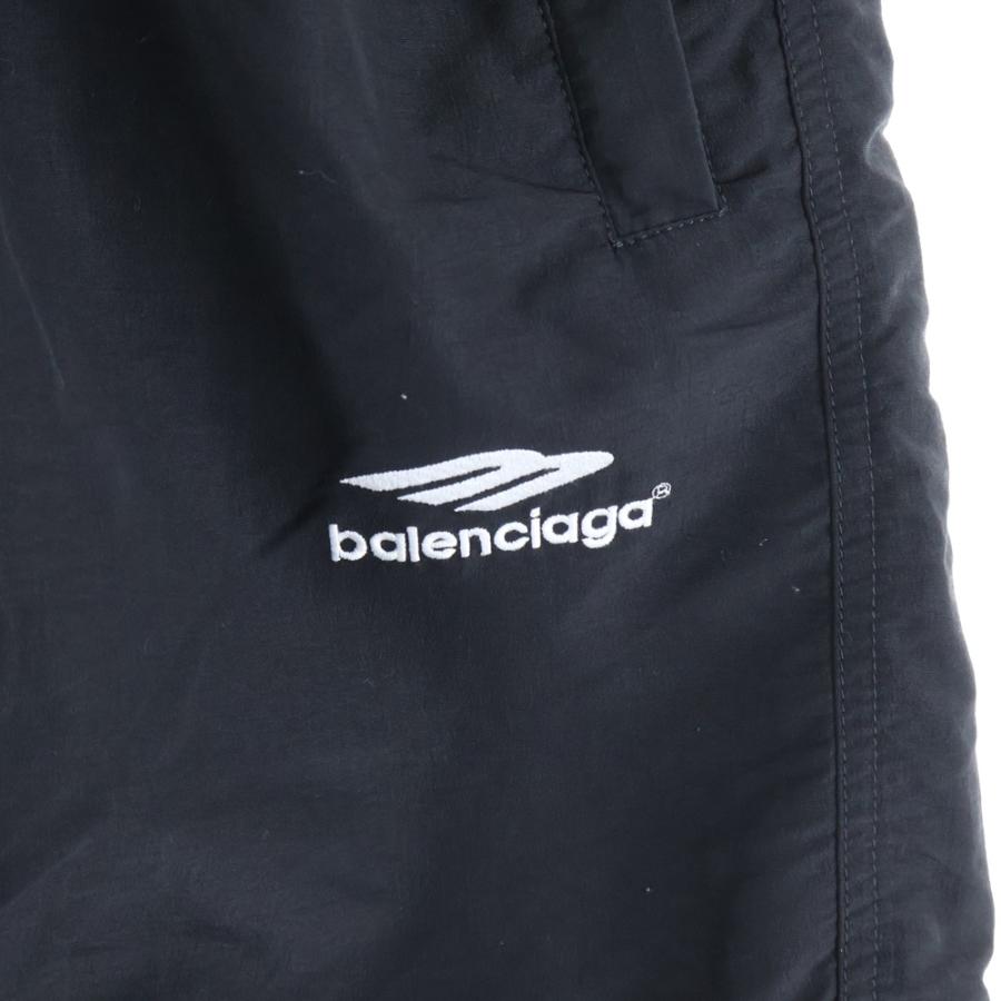 BALENCIAGA（バレンシアガ） 23SS ロゴ刺繍 ナイロンショートパンツ