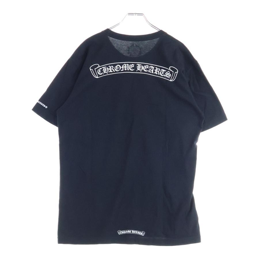 CHROME HEARTS バックプリント Tシャツ ブラック　黒 CHROME HEARTS（クロムハーツ） スター バックプリント 半袖Tシャツ