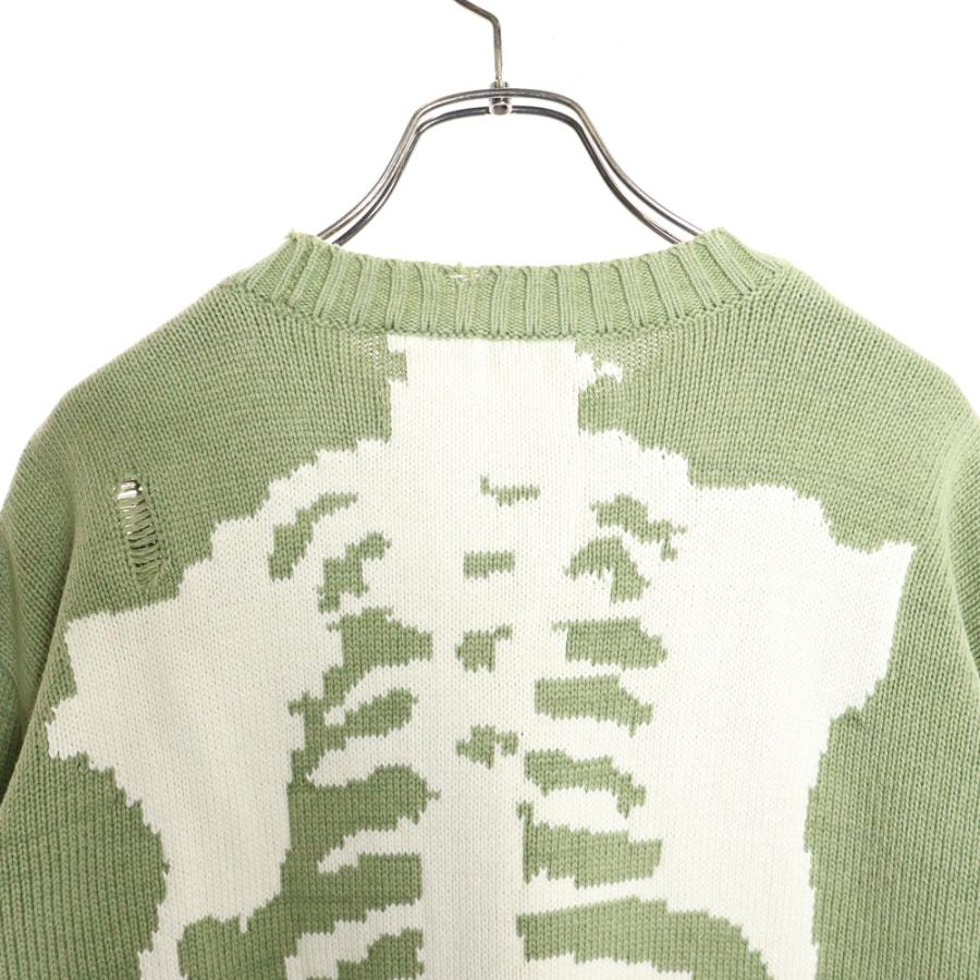 KAPITAL キャピタル 5G Cotton Knit Bone セーター KAPITAL（キャピタル） 5G cotton knit BONE crew sweater