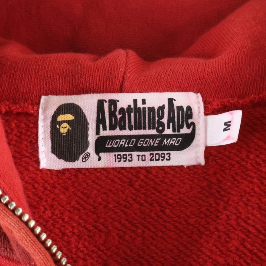 A BATHING APE HEAD ワッペン ジップパーカー ワッペン 美品 A BATHING APE（アベイシングエイプ） ワッペン カモ フルジップアップ
