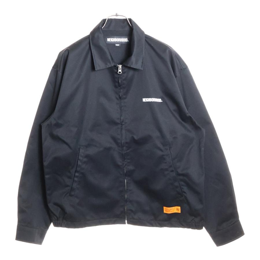 NEIGHBORHOOD（ネイバーフッド） ZIP WORK JACKET ロゴプリント ワーク