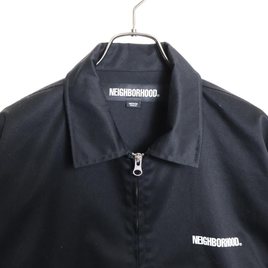 NEIGHBORHOOD（ネイバーフッド） ZIP WORK JACKET ロゴプリント ワーク