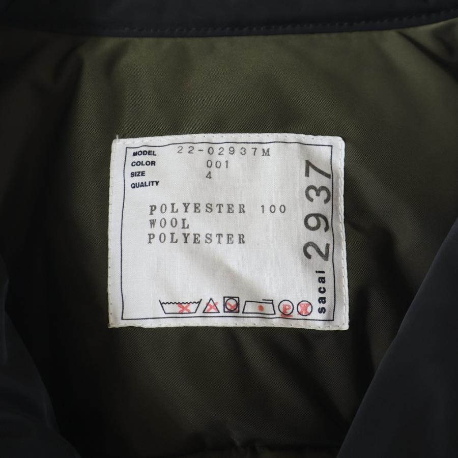 sacai（サカイ） 22AW Sports Mix Padded Shirt スポーツミックス