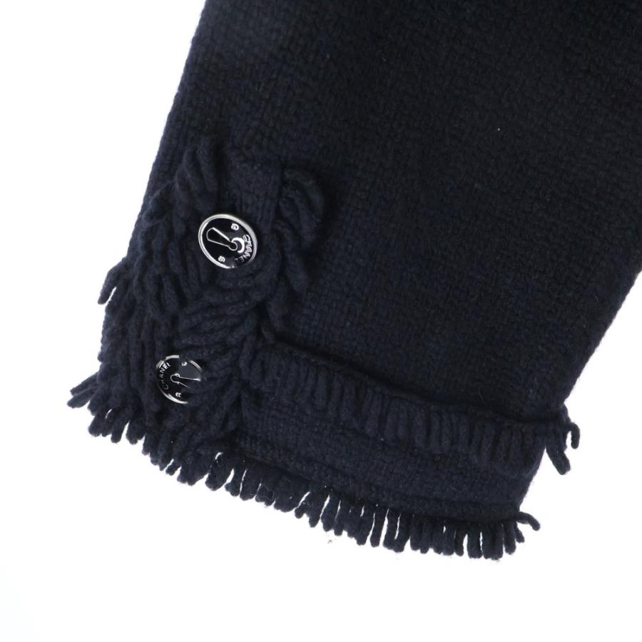 CHANEL（シャネル） 07AW フリンジ付き カシミヤニットカーディガン