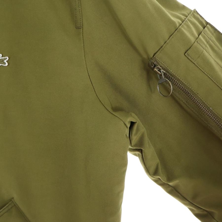 LACOSTE（ラコステ） 18AW ボンバー フライトジャケット カーキ