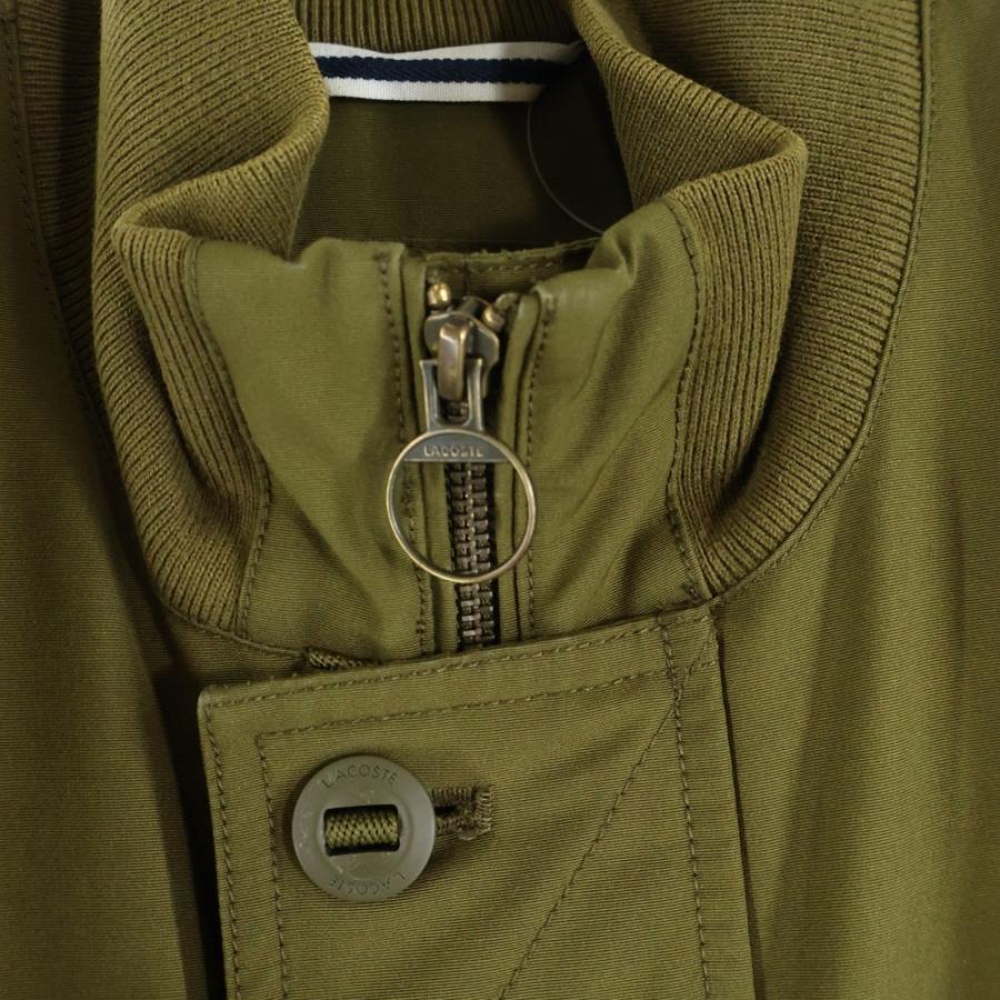 LACOSTE（ラコステ） 18AW ボンバー フライトジャケット カーキ