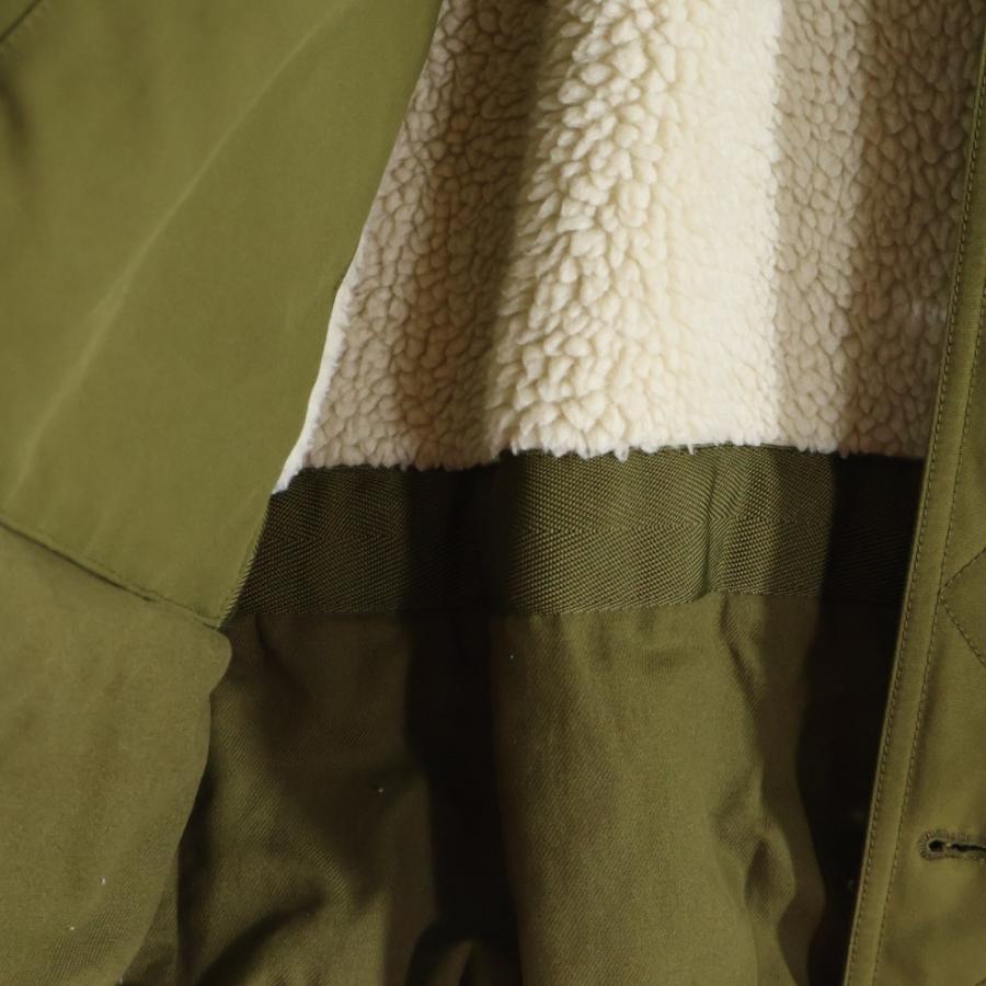 LACOSTE（ラコステ） 18AW ボンバー フライトジャケット カーキ