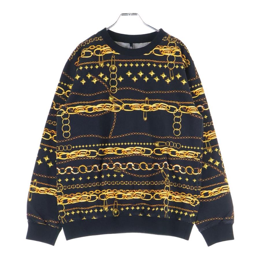 VERSACE（ヴェルサーチェ） ヴェルサーチ 総柄 クルーネックスウェット