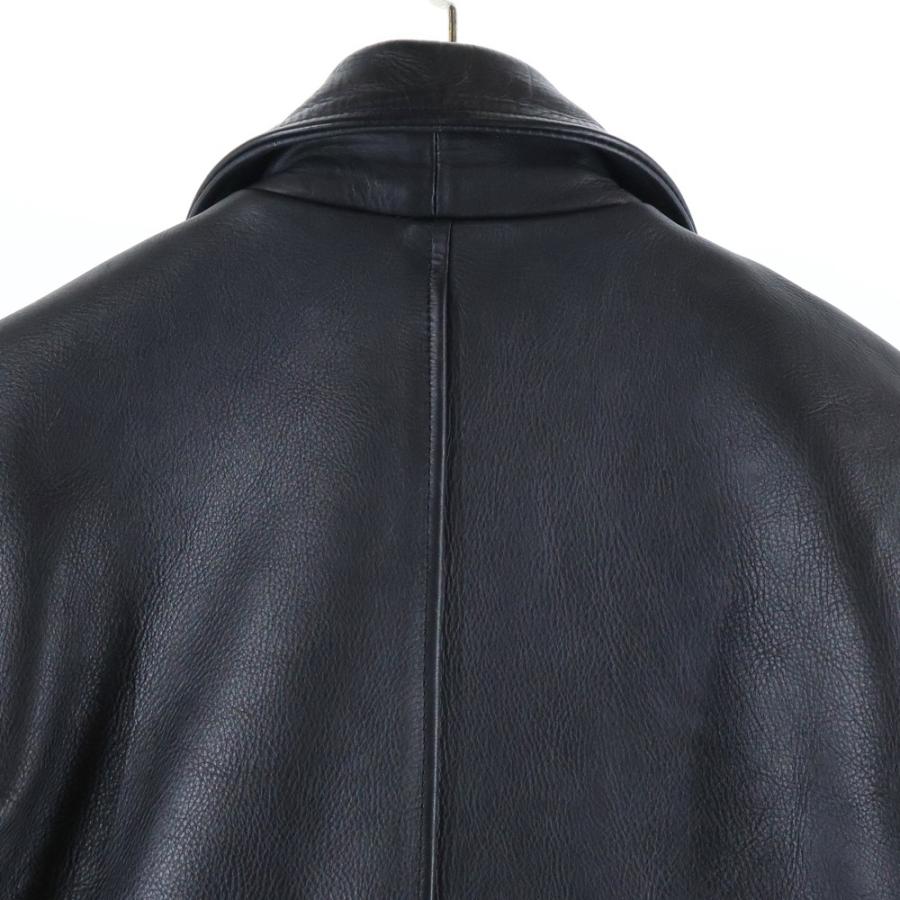 FREEDOM フリーダム レザー ダブルライダースジャケット ブラック