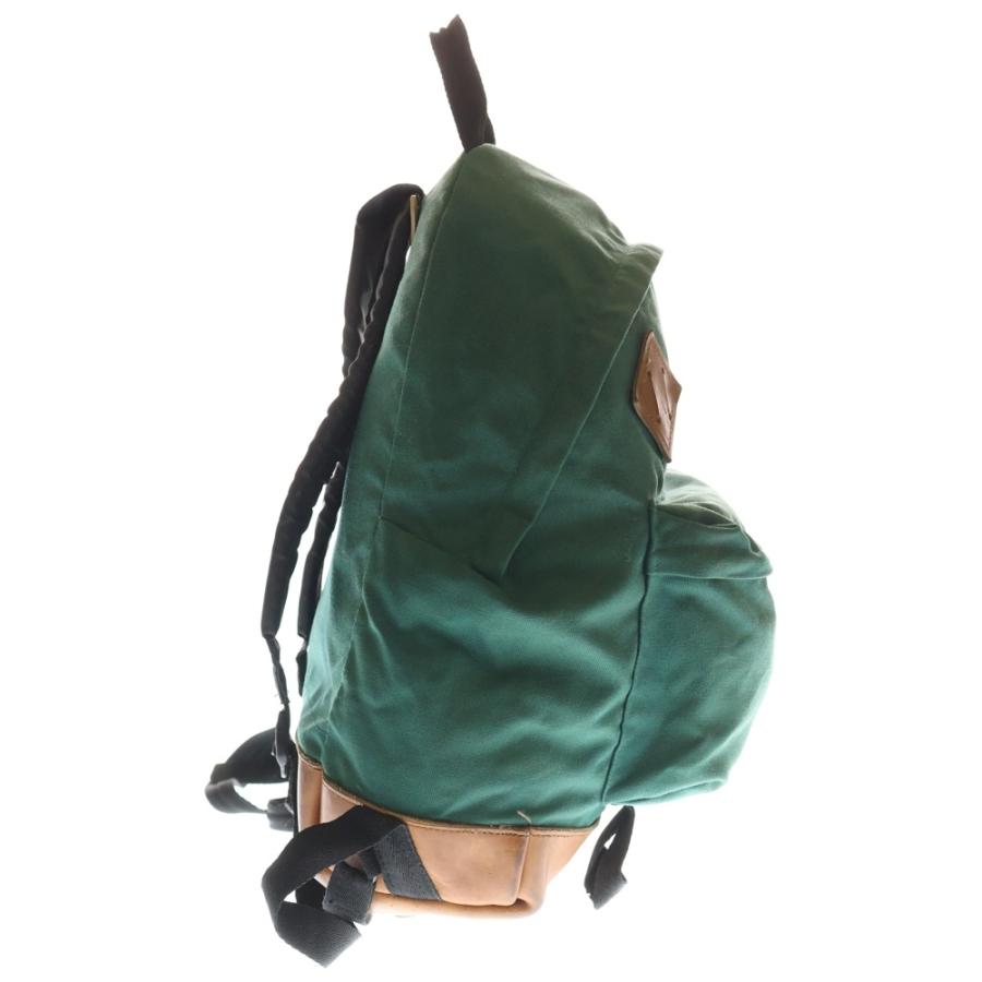 EASTPAK（イーストパック） 80s ナイロン レザー リュック グリーン