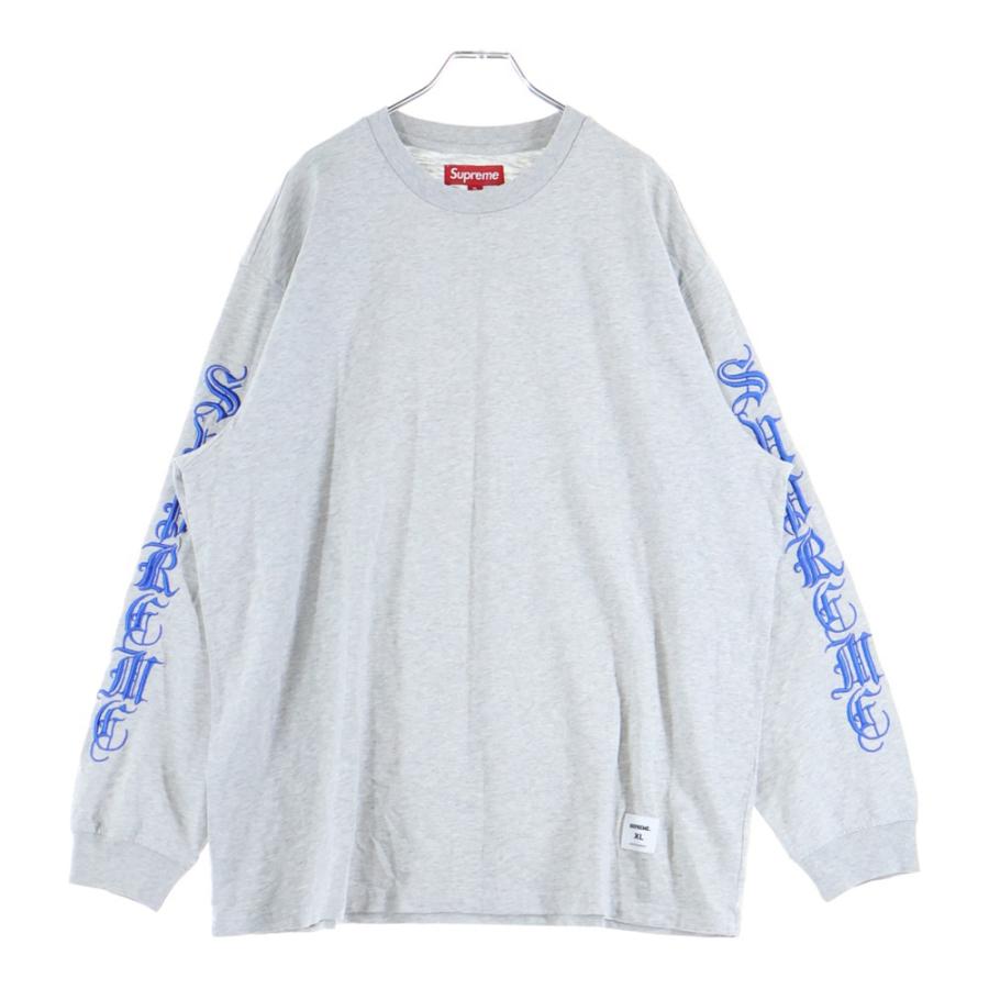 Supreme Old English L/S 長袖カットソー L 24aw 白 Supreme（シュプリーム） 24AW Old English L/S Top オールド