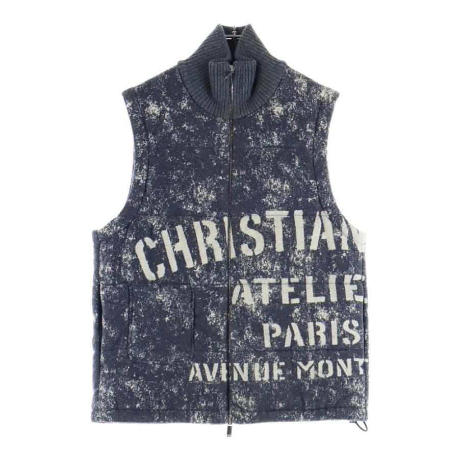 クリスチャンディオール シルクベスト Christian Dior ヴィンテージ クリスチャンディオール ビンテージ グレー ベスト