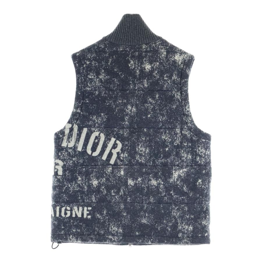 DIOR ディオール 20AW Atelier Logo Design Jacquard Down Vest