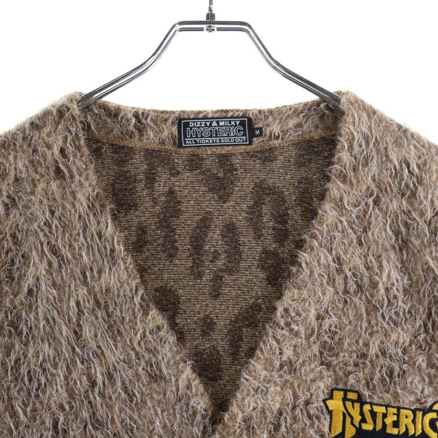 HYSTERIC GLAMOUR（ヒステリックグラマー） HYSTERIC LOGO刺繍 モヘア