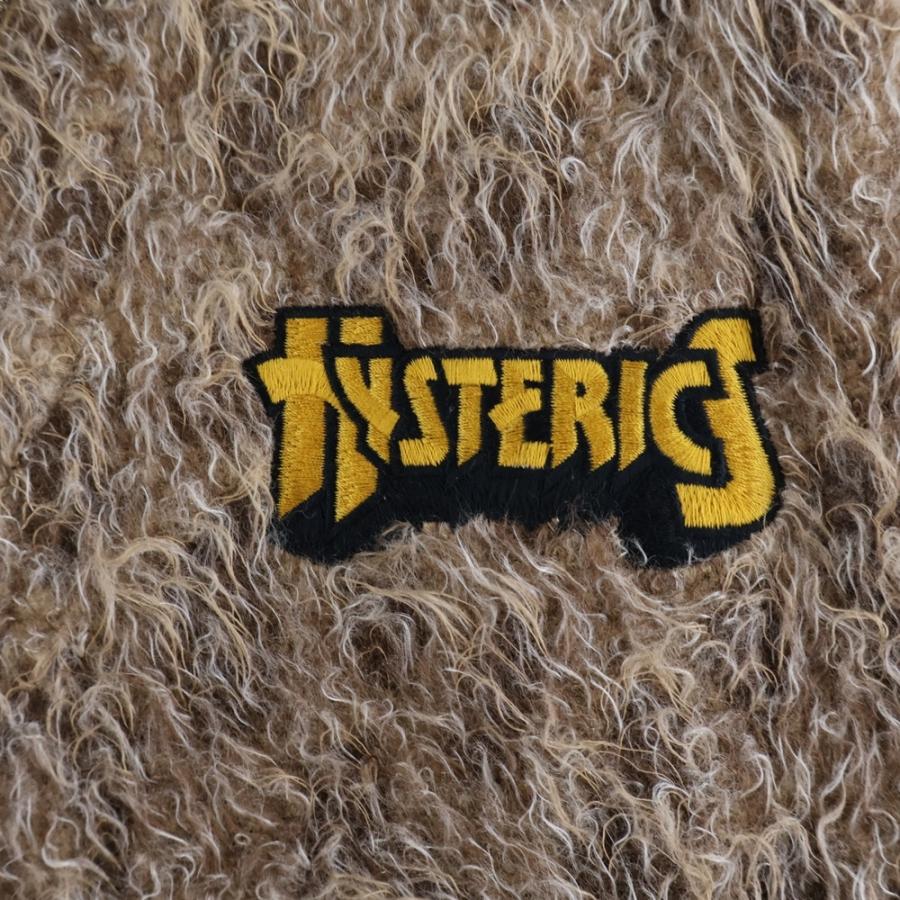 HYSTERIC GLAMOUR（ヒステリックグラマー） HYSTERIC LOGO刺繍 モヘア