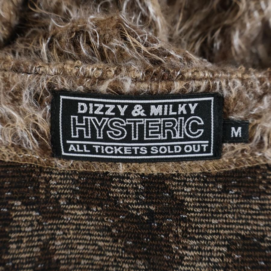 HYSTERIC GLAMOUR（ヒステリックグラマー） HYSTERIC LOGO刺繍 モヘア