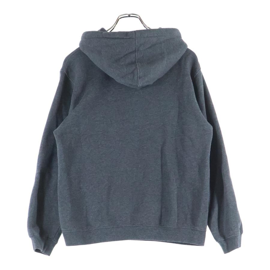 STUSSY（ステューシー） ロゴプリント プルオーバーパーカー グレー