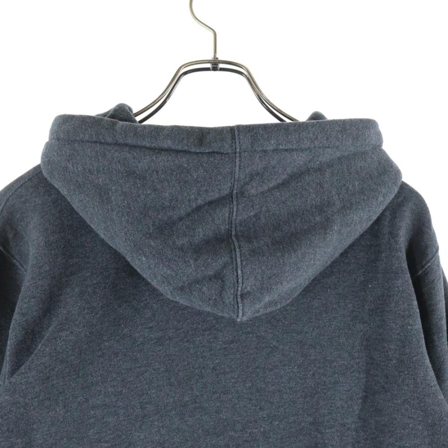 STUSSY（ステューシー） ロゴプリント プルオーバーパーカー グレー