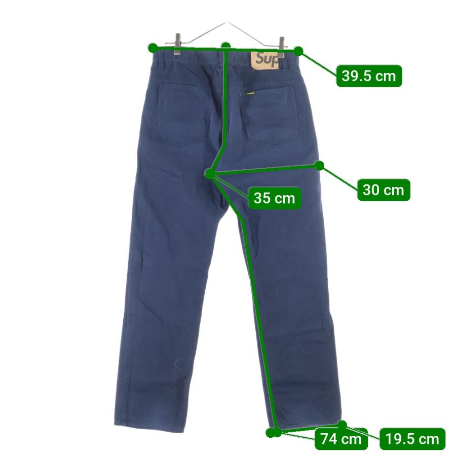 Supreme（シュプリーム） ブランドパッチ コットンツイル チノパン